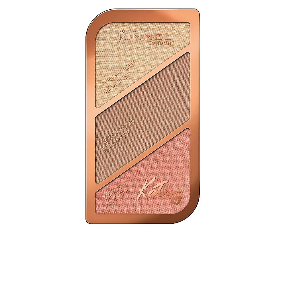Rimmel London Sculpting Highlighter Palette in Coral Glow